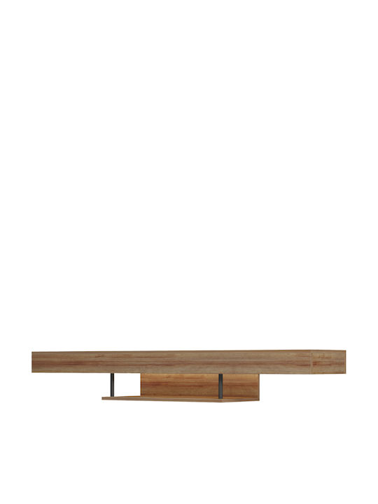 TV Stand Savor with LED Lighting Oak L150xW29xH22cm