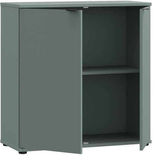 Fylliana Sideboard Holz Salbe 80x34x83cm