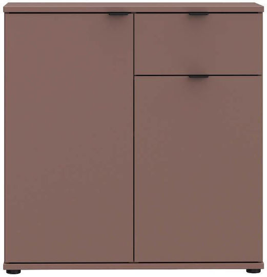 Kommode Schlafzimmer Holzterracotta 80x34x83cm