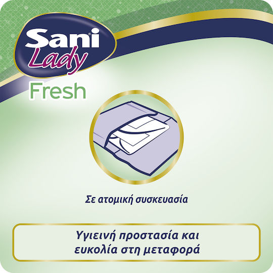 Sani Lady Fresh Γυναικείες Σερβιέτες Ακράτειας 20τμχ