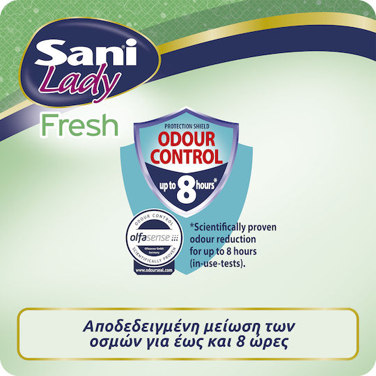Sani Lady Fresh Γυναικείες Σερβιέτες Ακράτειας 20τμχ