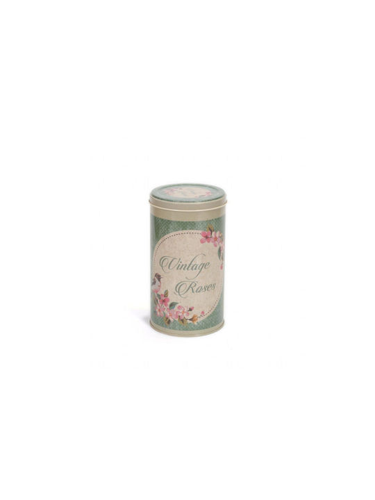 SteweHome General Use Vase with Lid Metallic White 1500ml