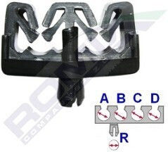 Στήριγμα Καλωδίων Citroen Berlingo C1 C4 C5 C6 Jumper Xantia X 5 Τεμάχια 992e7