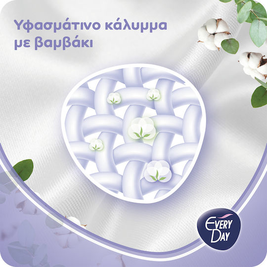 Every Day Sensitive with Cotton Super Hygienepads mit Flügeln für Starke Strömung 6 Tropfen 10Stück Ultra Plus