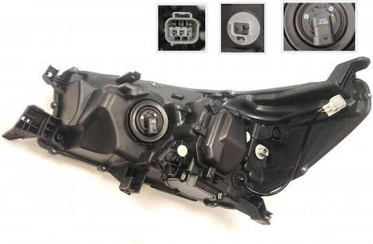 ABC Parts Δεξί Μπροστινό Φανάρι Led για Toyota Hilux 2015