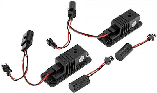 NTY Led License Plate Lights for Volkswagen Amarok Golf Passat Porsche Cayenne