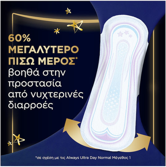 Always Absorbante cu aripi Noapte 6buc