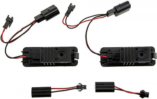NTY Led License Plate Lights for Volkswagen Amarok Golf Passat Porsche Cayenne