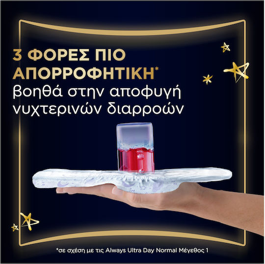 Always Превръзки с крилца Нощни 8бр