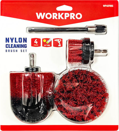 Cleaning Drill Brush Set 4pcs