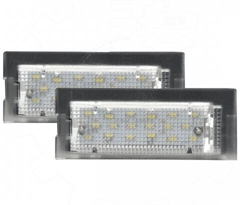SKV Светлини за регистрационната табела LED за БМВ E39