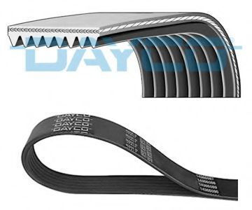 Dayco 8pk1620hd оребрен ремък за трансмисия