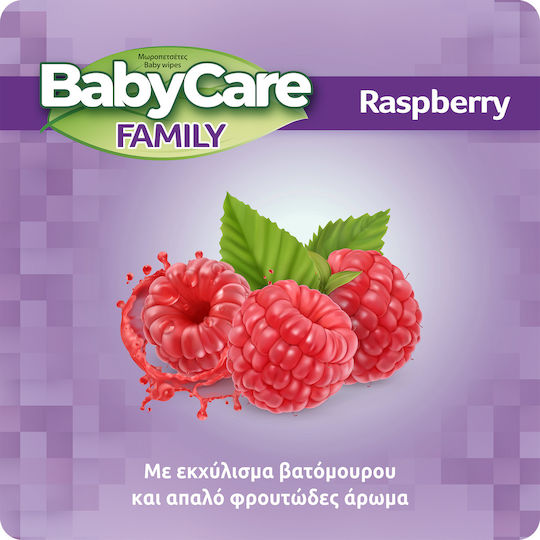 BabyCare Family Бебешки Кърпички Без Алкохол и Парабени 12x90бр
