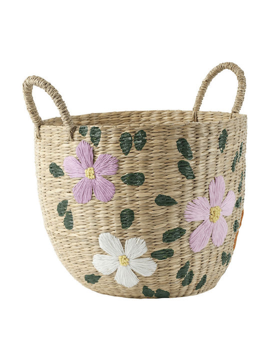 Affari Set Decorative Wicker Multicolour Baskets 2 Pieces