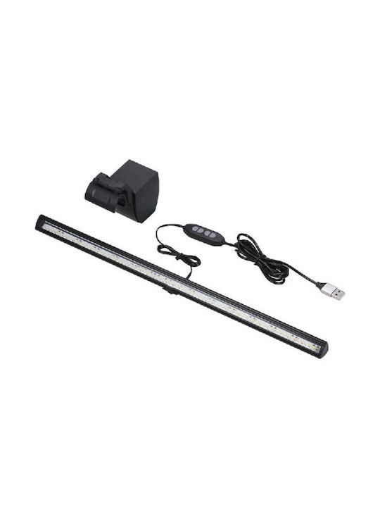 LED Office Lamp and Clip in Gold Colour