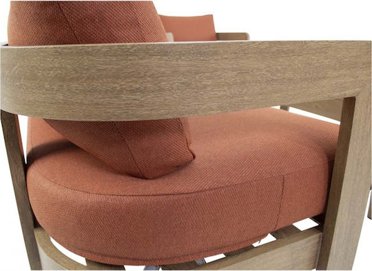 Garten- und Outdoor-Möbelsets Wohnbereich 4 Stück Terra mit Kissen