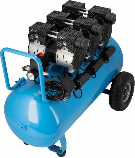 Airpress Компресор за въздух 60dB с Мощност 3hp и Автокомпресор 90lt