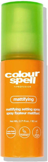 Mattierendes Fixierspray Make-up Setting Colour Spell By Profusion 80 Ml