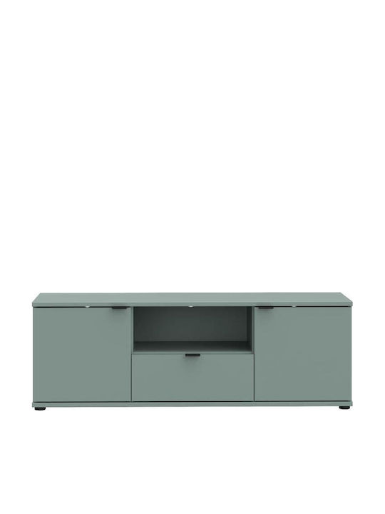 Телевизионно Мебел Сив М130xД42xВ44cm