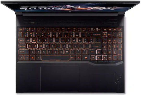 Acer Nitro V 16 16" IPS QHD+ 180Hz (Ryzen 7-260/64GB/500GB SSD + 64GB SSD/GeForce RTX 5070/Windows 11 Pro) (Международна английска клавиатура)