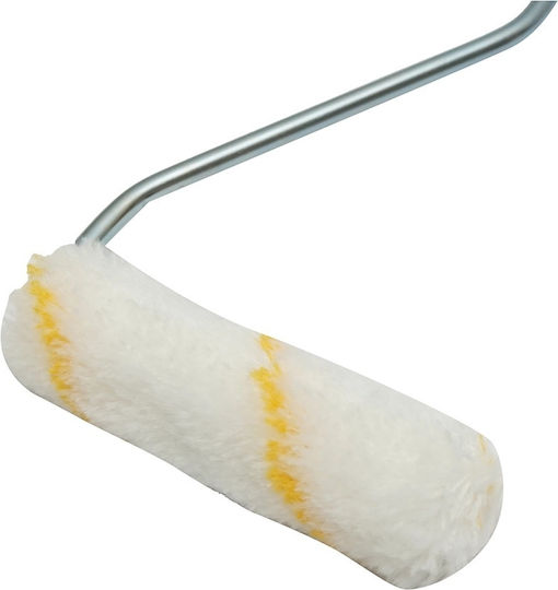Mini Paint Roller 10cm Yellow Stripe Breckner Germany
