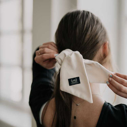 La Millou Haargummi Scrunchie Braun