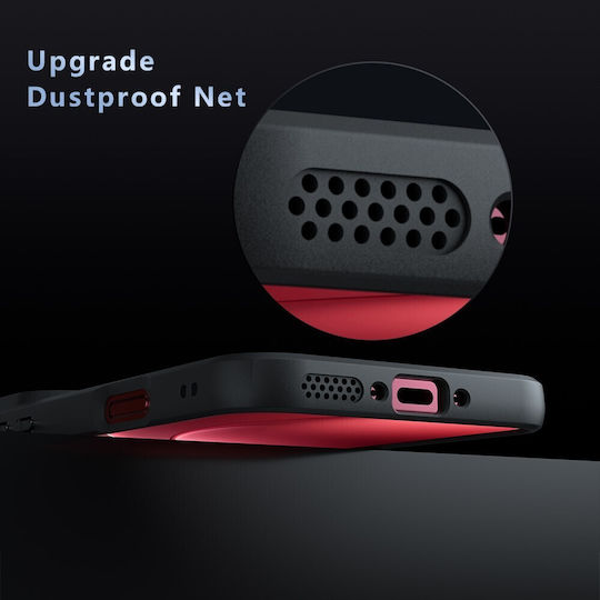 Magsafe Semi Transparent Hard Case Stand Transparent Black Oppo Find X9 Pro 5g
