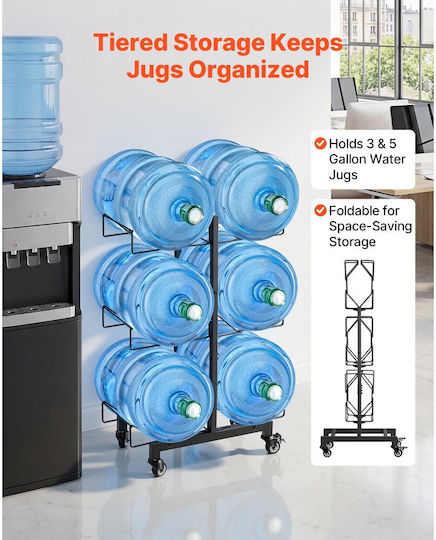Vevor Metallic Container Stand 11lt