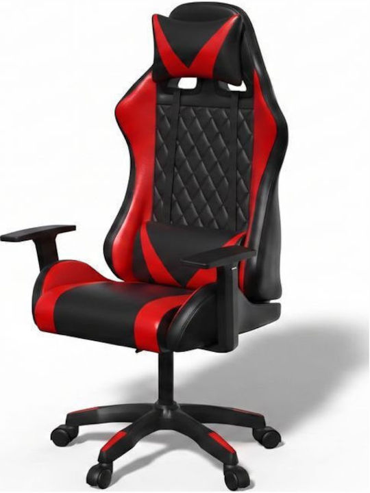 Elite Comfort Καρέκλα Gaming Δερματίνης Κόκκινη