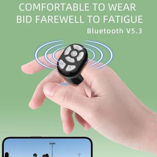 Selfie Controller Bluetooth Black