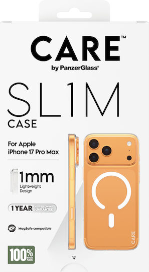 CARE by PanzerGlass SL1M Silicone Back Cover 1mm Transparent (iPhone 18 Pro Max / 17 Pro Max)