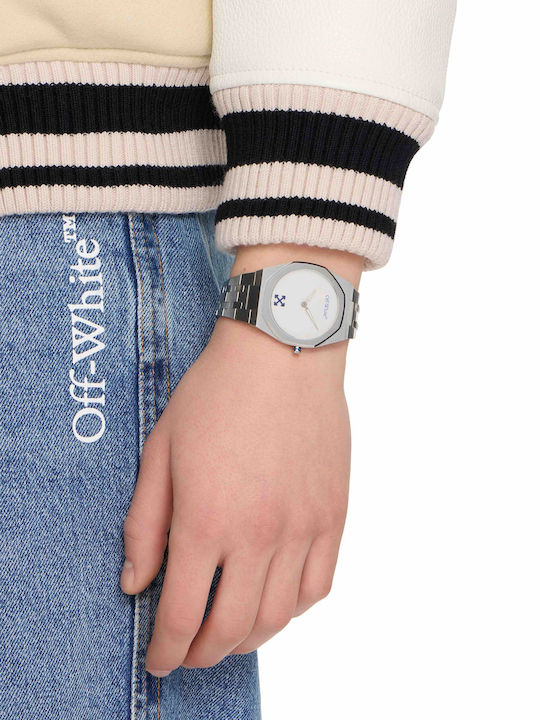 Off White Herren Uhr Batterie
