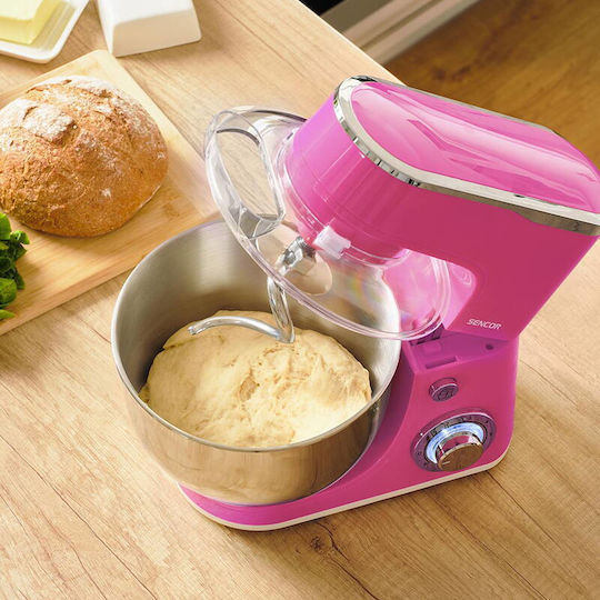 Sencor Stand Mixer 1300W with Stainless Bowl 5.5lt