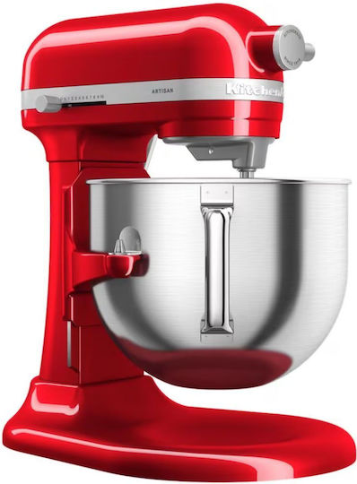 Kitchenaid Κουζινομηχανή 375W με Ανοξείδωτο Κάδο 6.6lt Κόκκινη