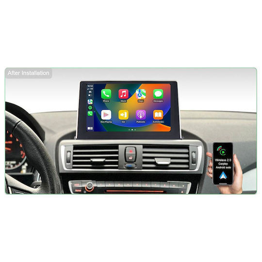 Digital IQ Auto-Audiosysteme für BMW Serie 1 2011-2016 mit Touchscreen 9" Bluetooth USB WiFi GPS Apple CarPlay Android Auto