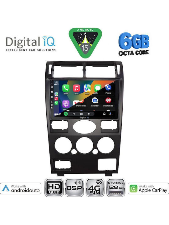 Digital IQ Car Audio System for Ford Mondeo 2003-2006 Bluetooth USB WiFi GPS Apple CarPlay Android Auto with 9" Touch Screen