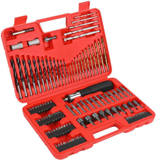 Kraft & Dele Set 109 Burghie Din Carbură De Titan Cu Cap De Foraj Hexagonal Pentru Lemn, Metal Și Materiale De Construcție