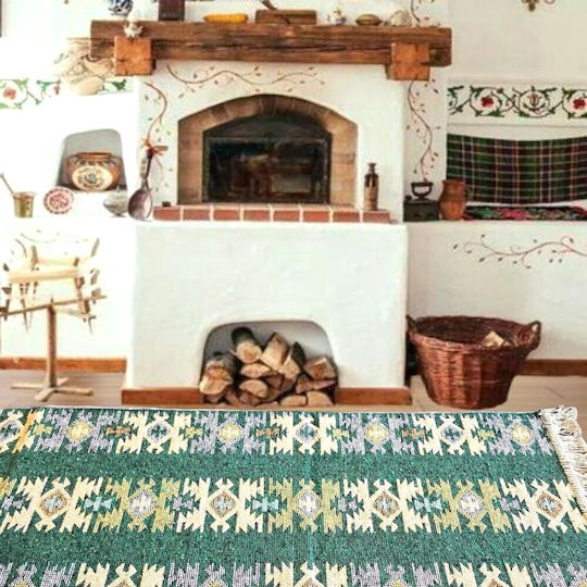 Kotonia Home Χαλί Ορθογώνιο Πράσινο 60x90cm