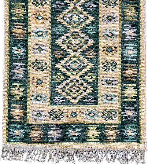 Kotonia Home Килим Пътека Зелен 80x300см