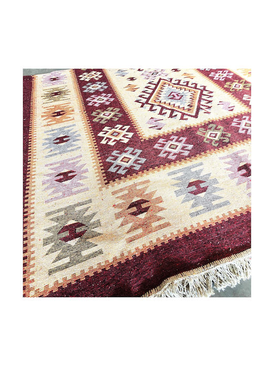 Kotonia Home Χαλί Ορθογώνιο Μπορντό 60x90cm