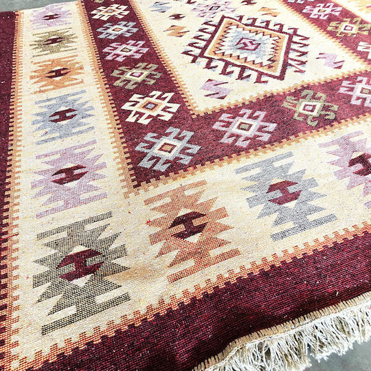 Kotonia Home Covor Rectangular Burgundy 60x90cm