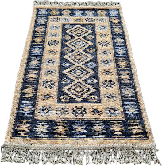 Kotonia Home Χαλί Διάδρομος Μπλε 80x300cm