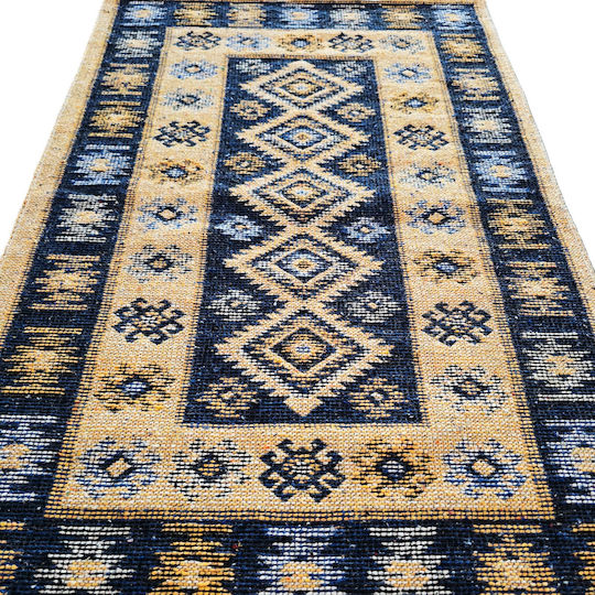 Kotonia Home Χαλί Διάδρομος Μπλε 80x300cm