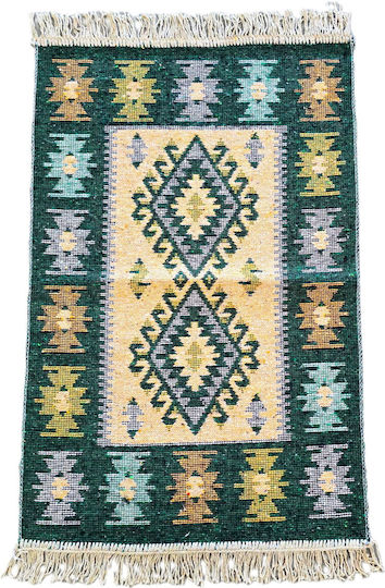 Kotonia Home Килим Пътека Зелен 80x300см