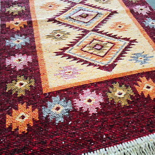 Kotonia Home Χαλί 60x150cm Μπορντό