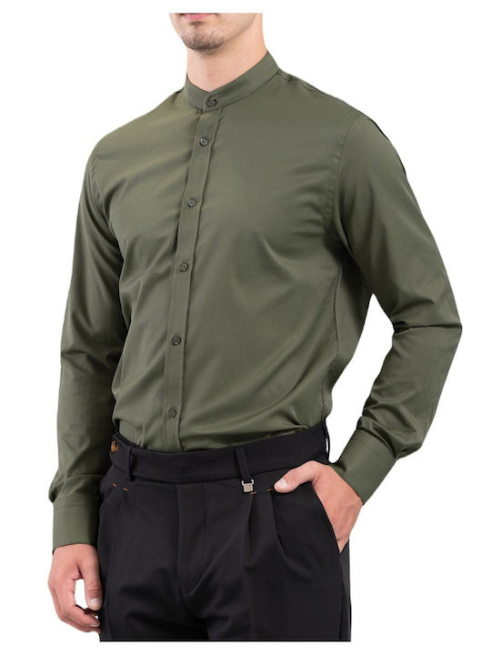 ENZO Long-sleeved Shirt Khaki