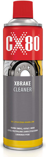 Cx80 Xbrake Cleaner Препарат за почистване на спирачки Обезмаслител Спрей 600ml X24