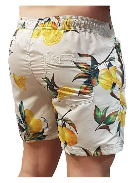 Jack & Jones Crete Men's Swimwear Shorts White Floral