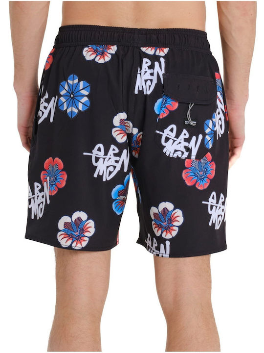 Costum de Baie Bermude Negru