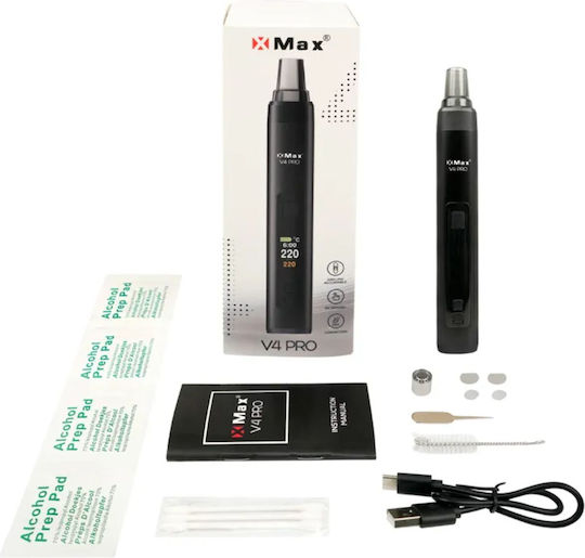 Xmax V4 Pro Vaporizer Gradient Silvery
